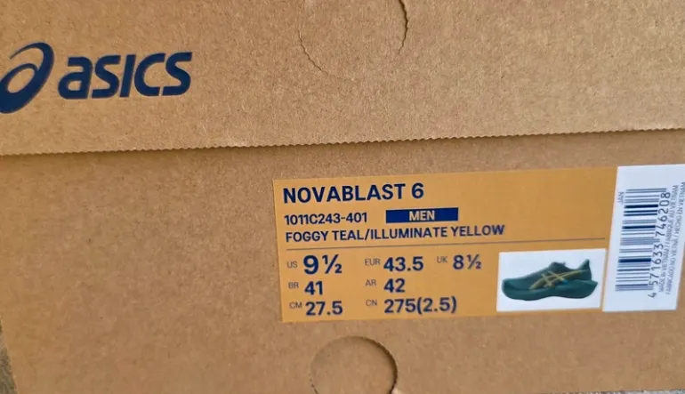 Used Asics Novablast 6 bike — image 4 of 6