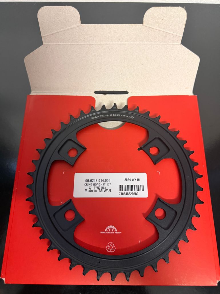 Sram X-Sync Road Chainring 42T 2026 bike usato — immagine 2 di 2