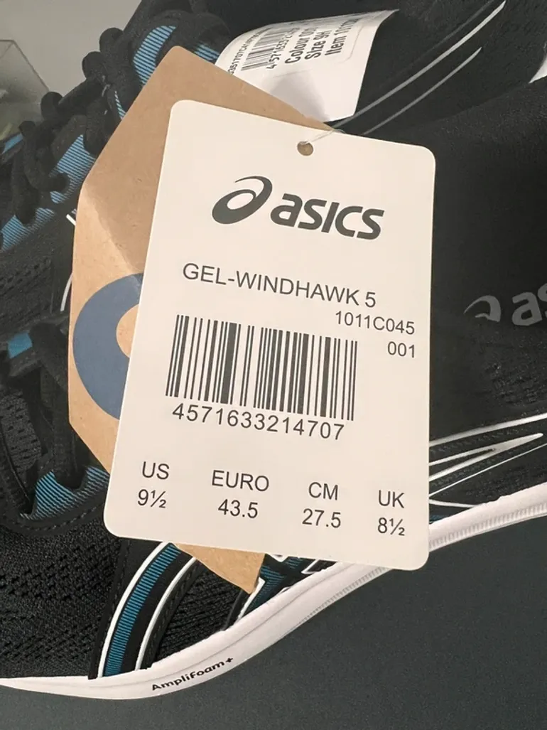 Asics Running Shoes bike usato — immagine 2 di 6