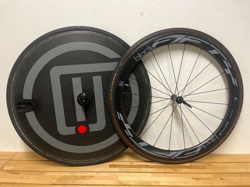 Used Black Inc Disc + Fifty 2019 Wheels
