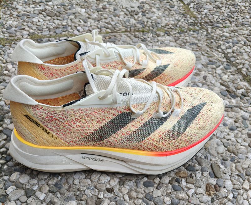 Used Adidas Prime X 2 Strung Running Shoes