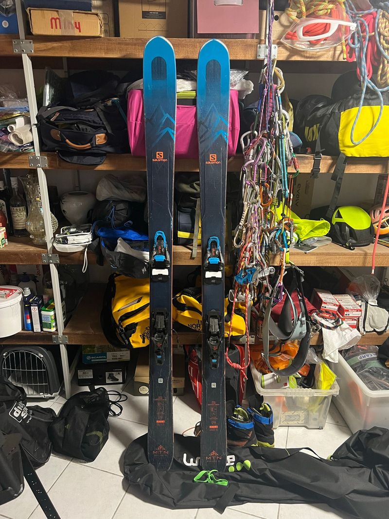 Used Salomon MTN Explore 95 Skis 2017 Skiing & Skitouring