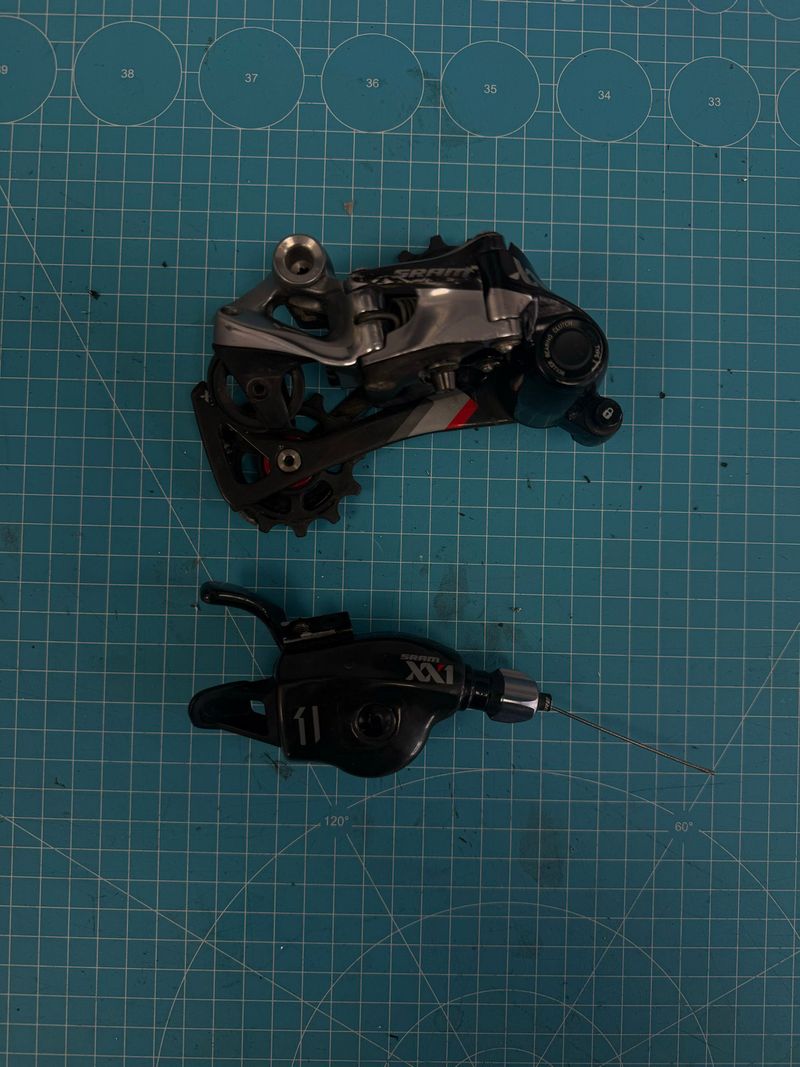 Tweedehands Sram XX1 11 Speed Shifter 2015 Drivetrain & Pedals