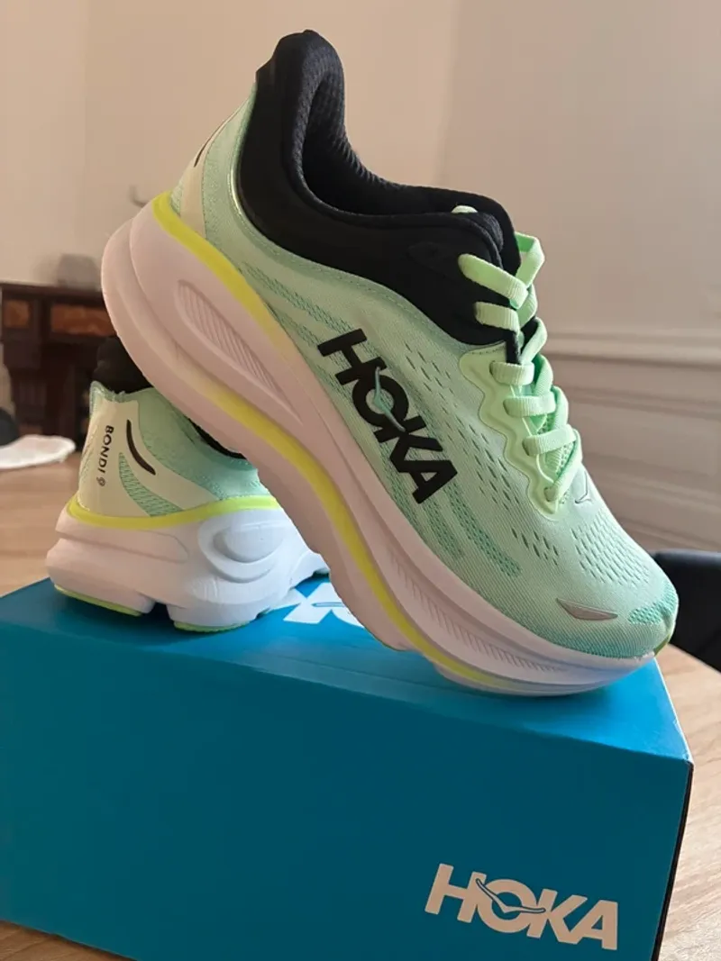 Used Hoka Bondi 9 Running Shoes