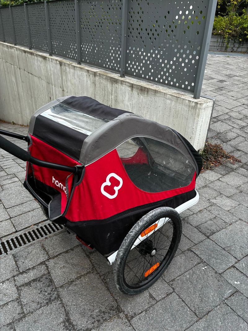 Used Hamax Outback One Bike Trailer 2023 Cycling Accessories