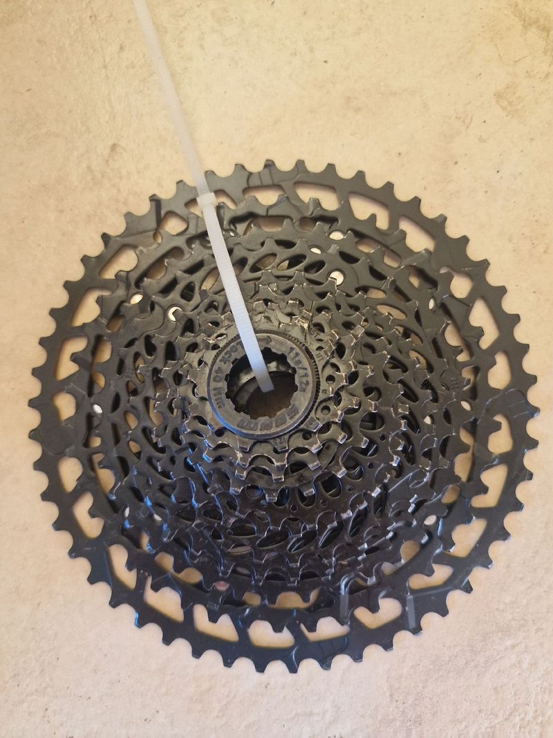 Used Sram PG-1210 11-50 12-speed Drivetrain & Pedals