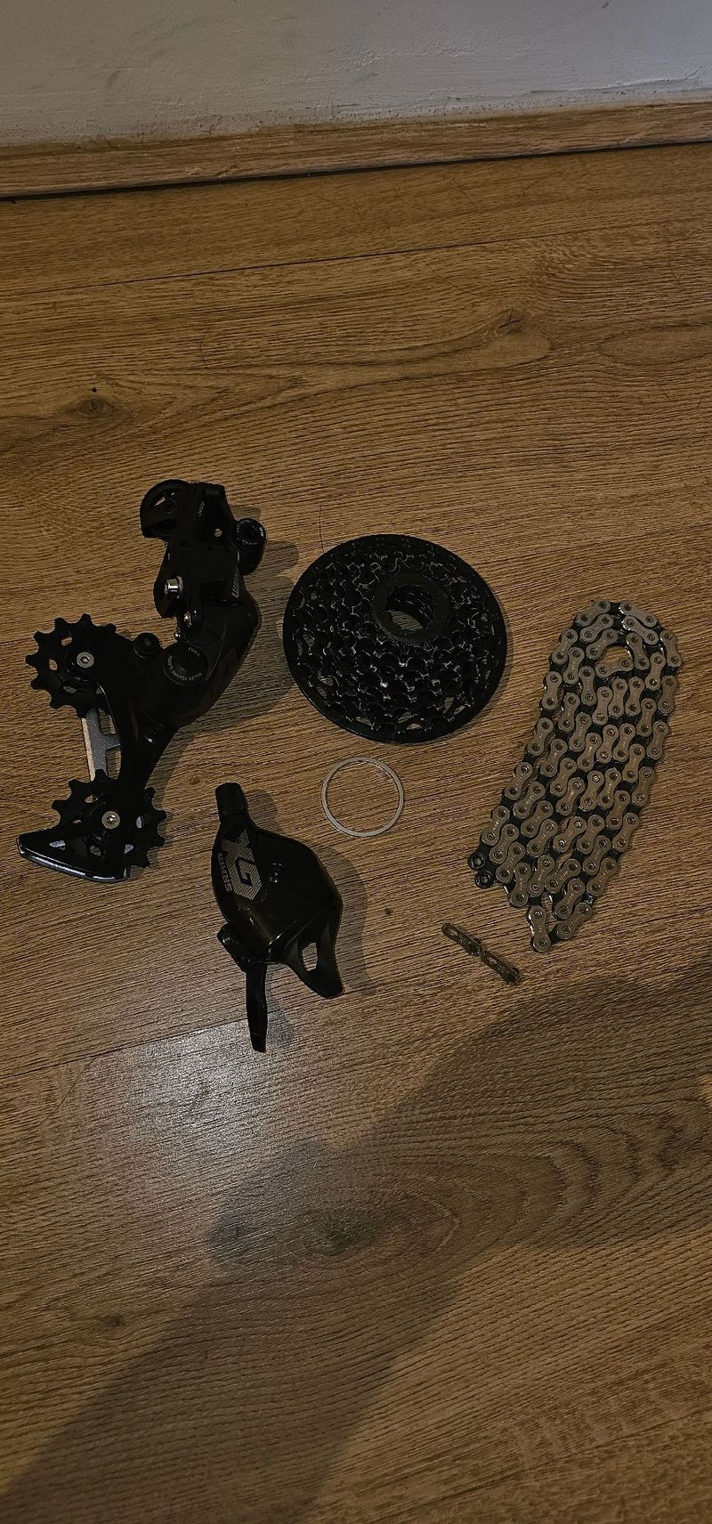 Used Sram GX DH 7sp Drivetrain & Pedals