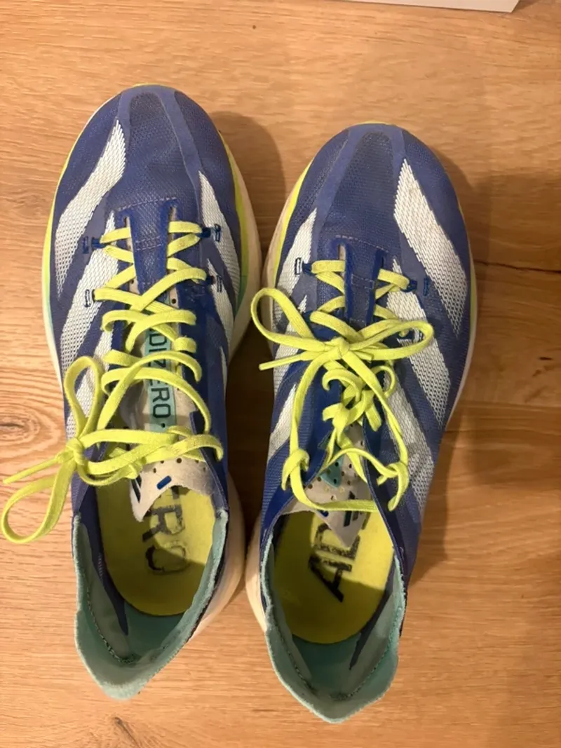 Used Adidas Adios Zero Running Shoes