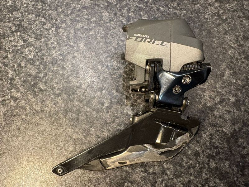 Brugt Sram Force eTAP AXS 2x12 Front Derailleur 2021 Drivetrain & Pedals