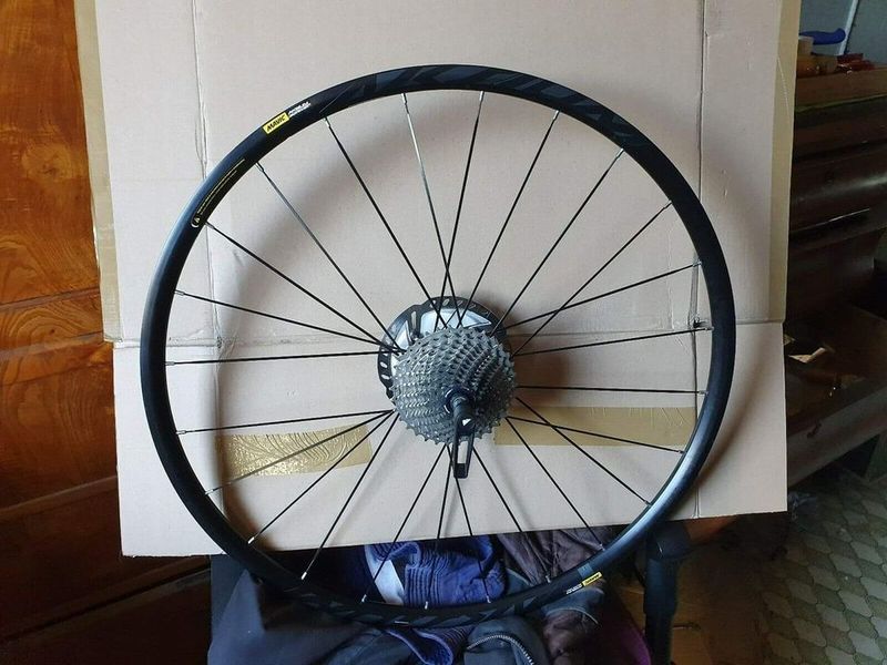 Used Mavic Aksium Elite UST Disc Road Rear Wheel Wheels