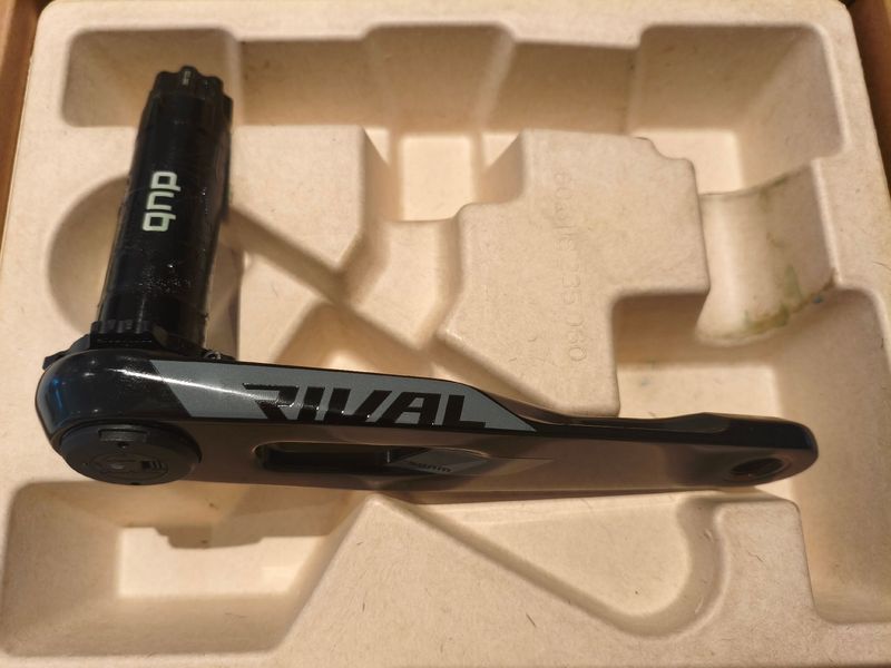 Used Sram Rival E1 Left Crank Arm with Powermeter 2026 Drivetrain & Pedals