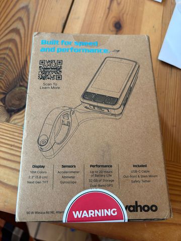 Used Wahoo Elemnt Bolt 2026 bike — image 2 of 3