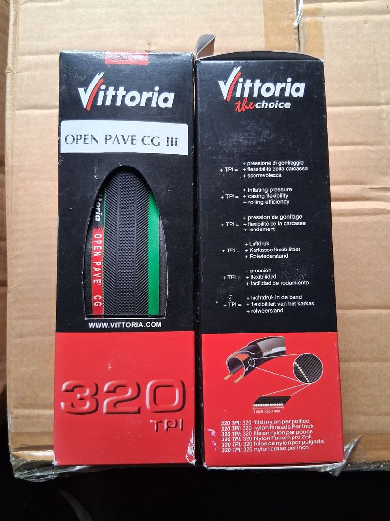 Vittoria Open Pave Tyres Tyres & Tubes d'occasion