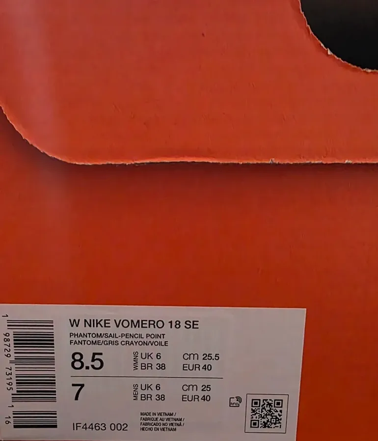 Used Nike Vomero 18 bike — image 7 of 7
