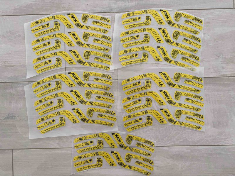 Used Enve SES 4.5 Tour de France Rim Decals 2024 Wheels
