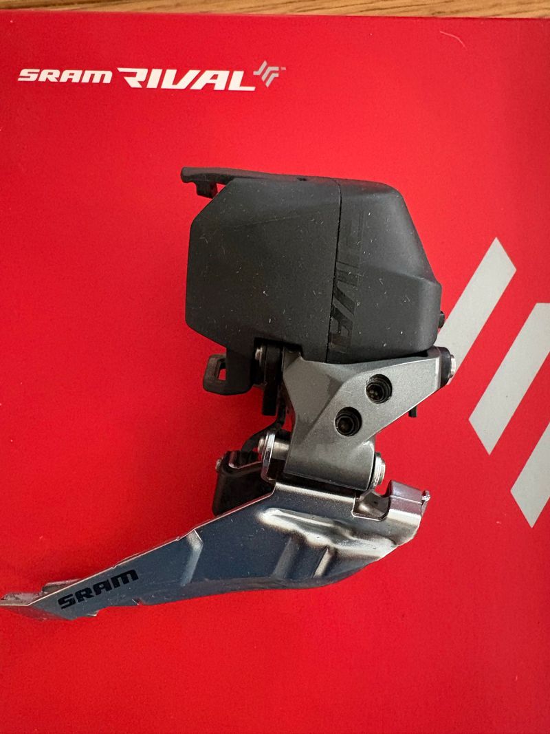 Used Sram Rival AXS eTap Front Derailleur / Umwerfer Drivetrain & Pedals