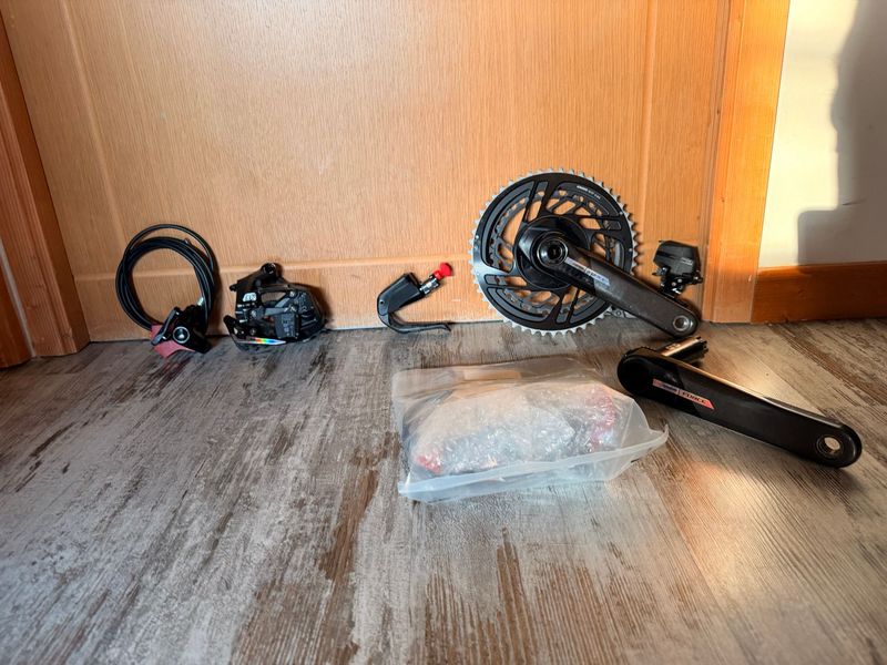 Käytetty Sram Force AXS Groupset 2025 Groupset