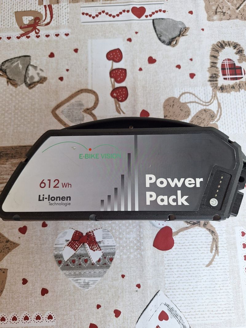 Used Vision Power Pack E-Bike 612Wh Cycling Accessories