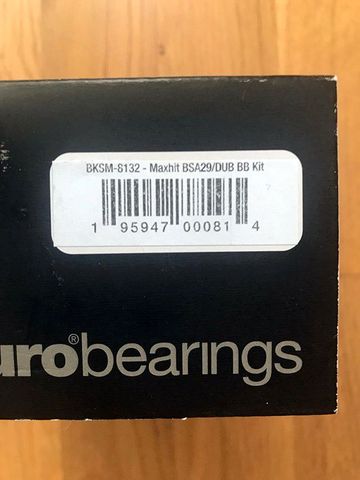 Brugt Enduro Bearings MaxHit BSA 29 2025 bike — billede 4 af 4
