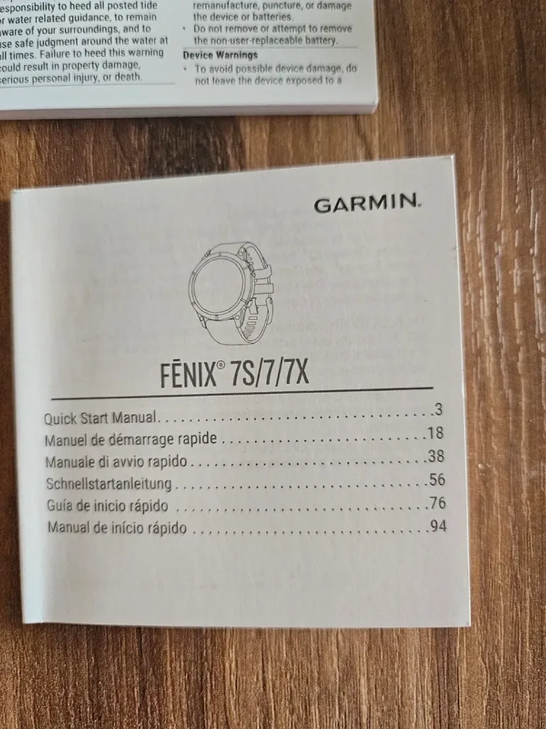 Garmin Fénix 7S bike de segunda mano — imagen 10 de 12
