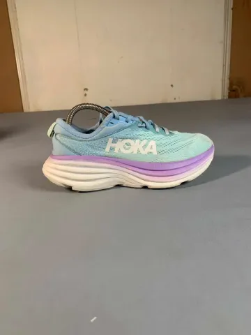 Gebrauchtes White Hoka Mesh Sneaker bike — Bild 1 von 5