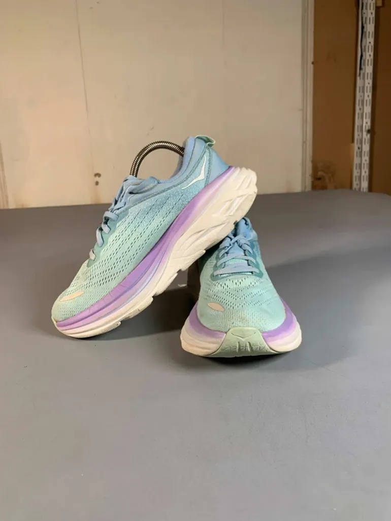 Gebrauchtes White Hoka Mesh Sneaker bike — Bild 5 von 5