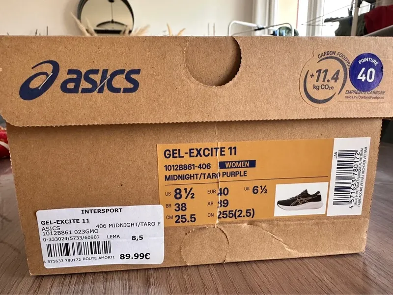 Used Asics Running Shoes Running Shoes