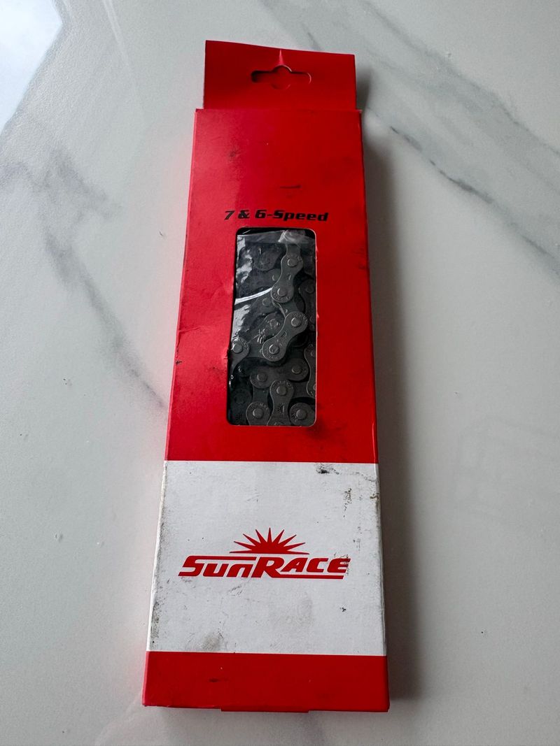Używany Sunrace Fietsketting 6/7 Speed Drivetrain & Pedals