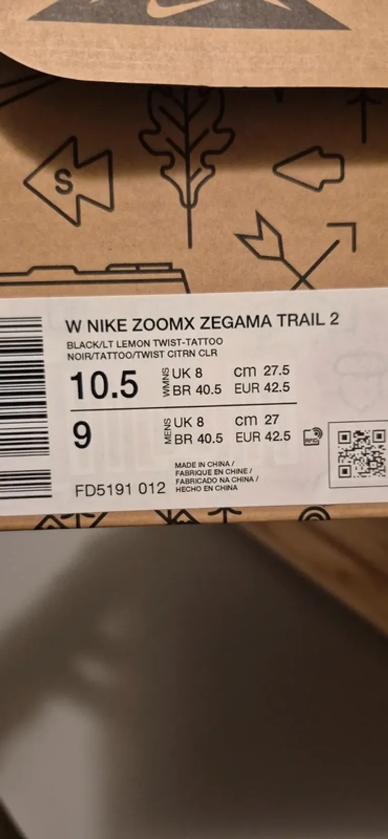 Used 100% Nike ZoomX Zegama Trail 2 bike — image 9 of 9