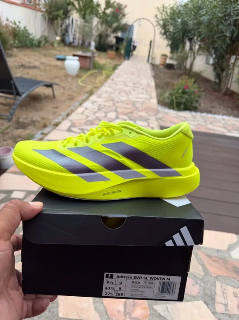 Used Adidas Adizero EVO SL Running Shoes