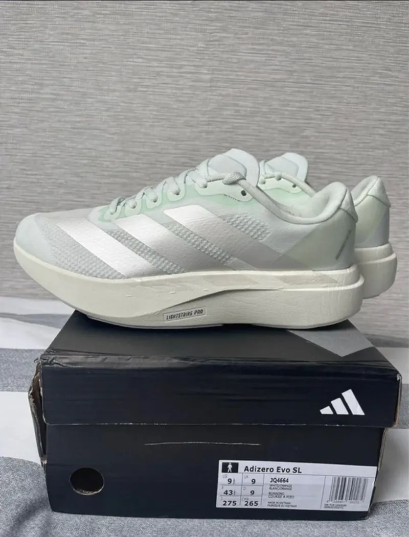 Used Adidas Adizero Evo SL Running Shoes