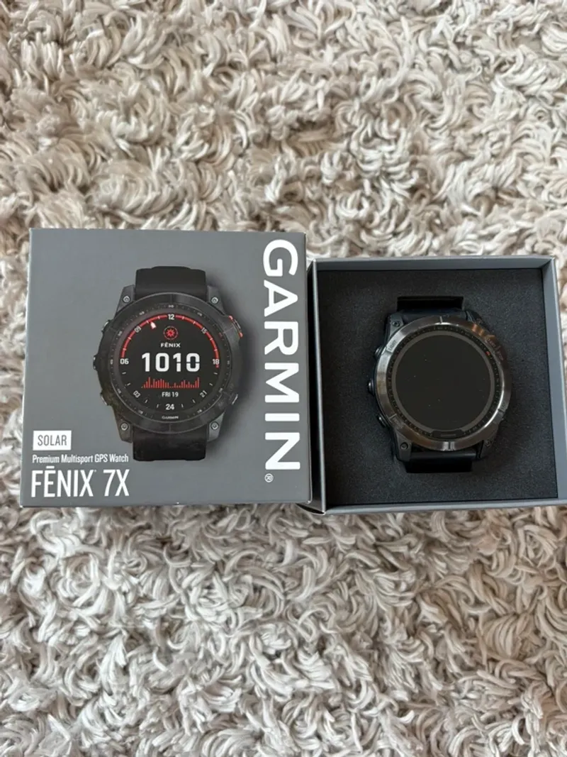 Used Garmin Fenix 7X Solar Electronics