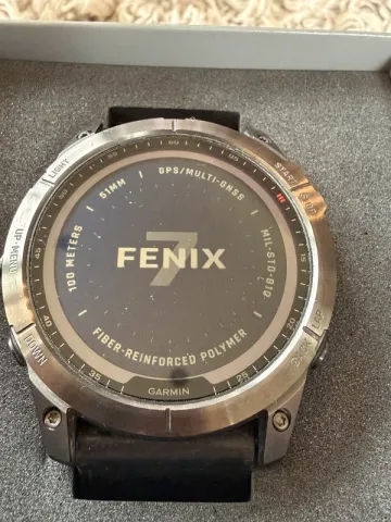 Used Garmin Fenix 7X Solar bike — image 2 of 3