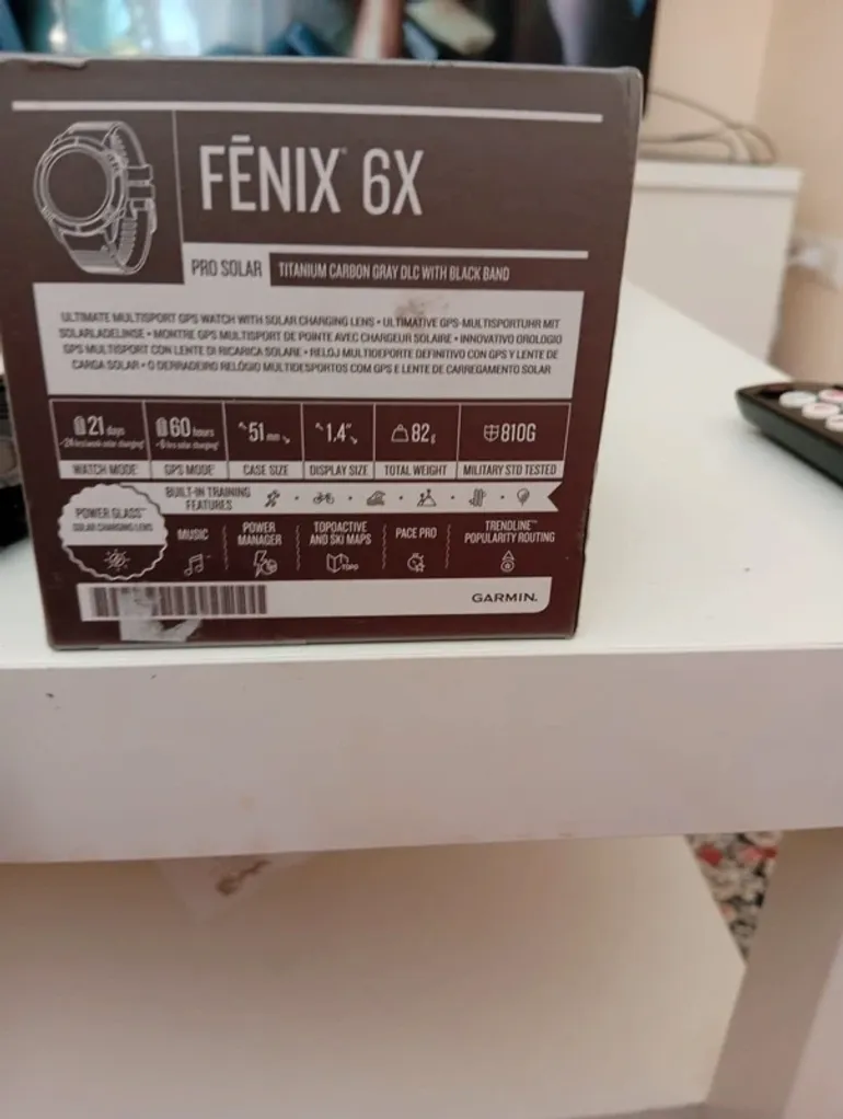 Used Garmin Fenix 6X bike — image 2 of 10