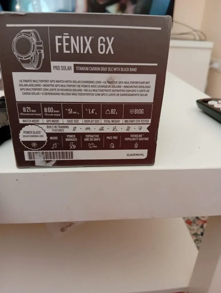 Used Garmin Fenix 6X bike — image 4 of 10