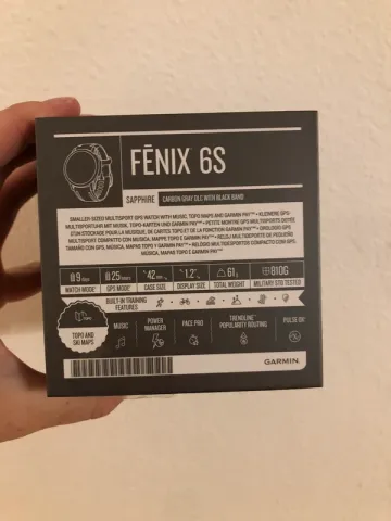 Tweedehands Garmin Fenix 6S Sapphire bike — afbeelding 3 van 7