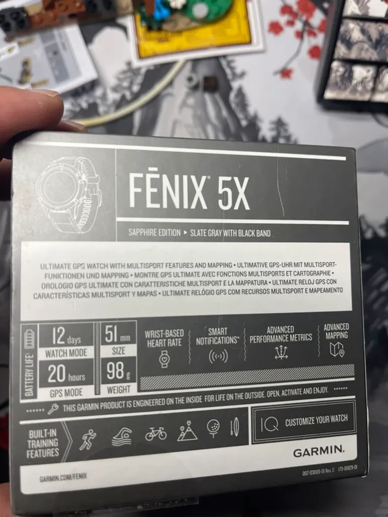 Tweedehands Garmin Fenix 5X bike — afbeelding 2 van 6