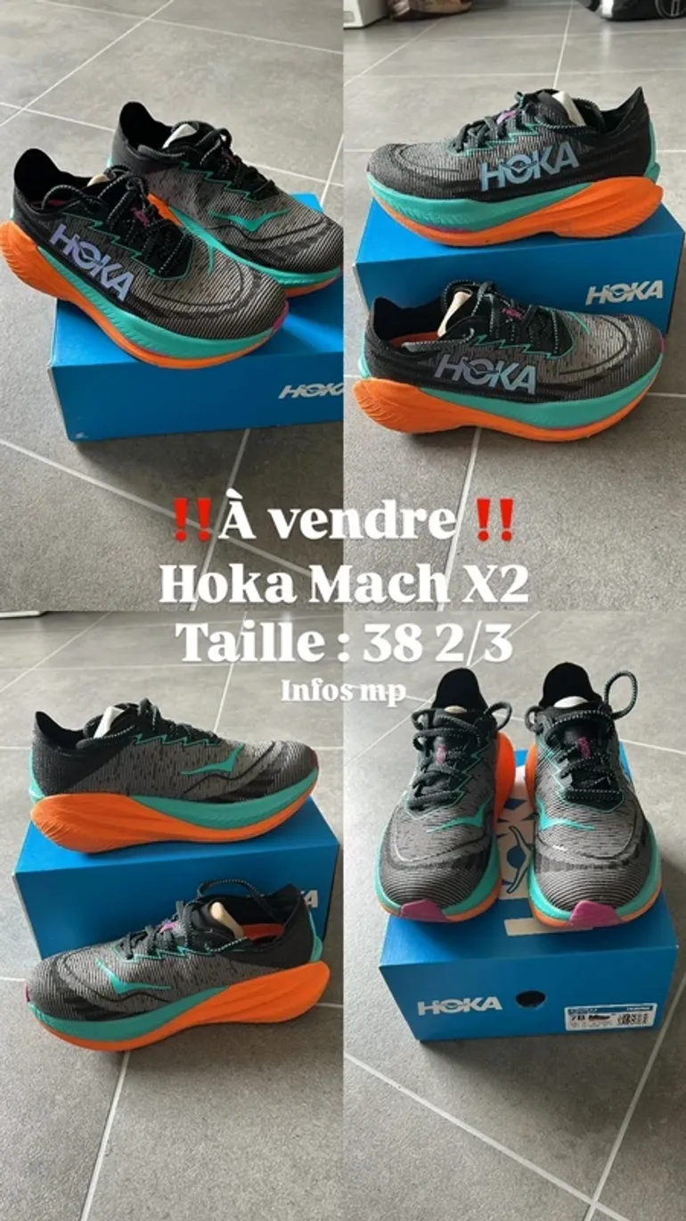 Used Hoka Mach X2 bike — image 4 of 4