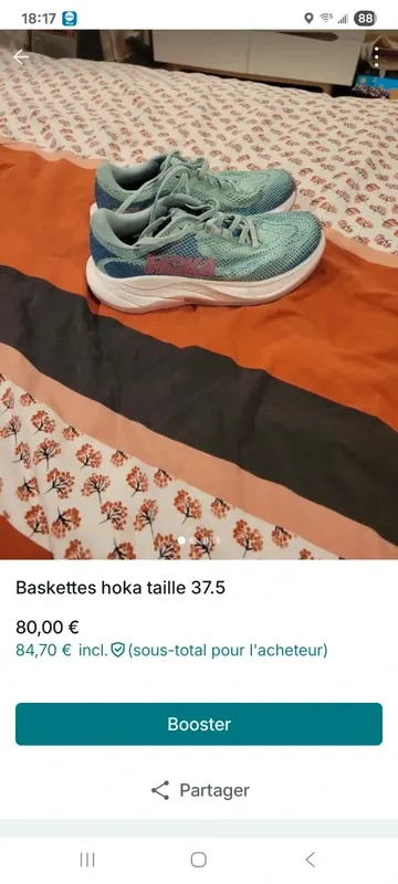 Brugt Hoka Running Shoes bike — billede 3 af 5