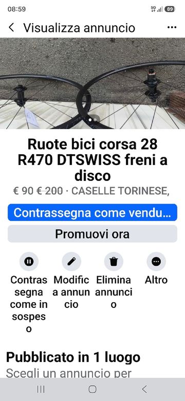 Używany Dt Swiss Road Wheels bike — zdjęcie 2 z 2