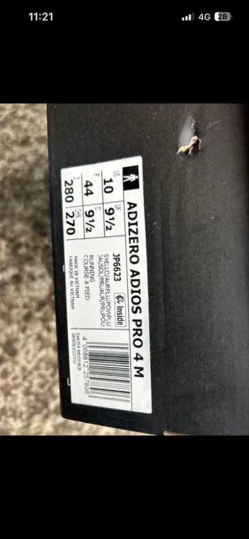 Used Adidas Adios Pro 4 bike — image 5 of 5