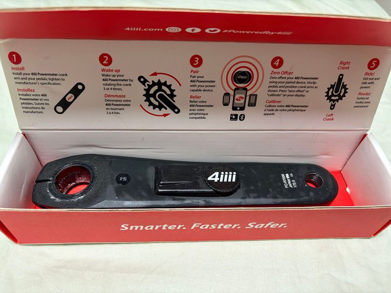 Gebrauchtes 4iiii Power Meter Shimano 105 Drivetrain & Pedals