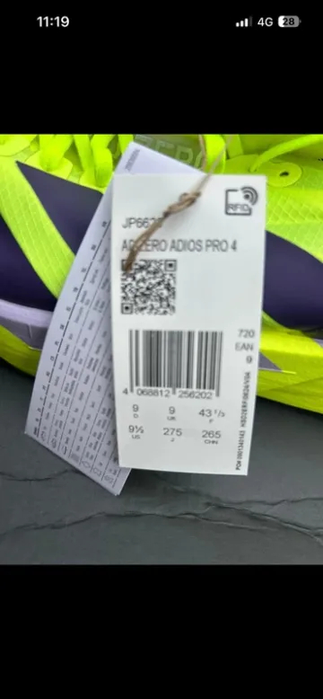 Used Adidas Adios pro 4 bike — image 4 of 5