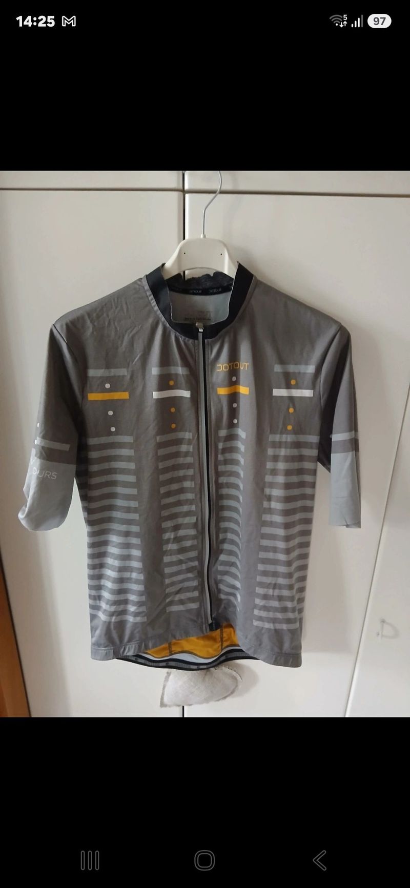 Used Dotout Cycling Jersey Cycling Clothing
