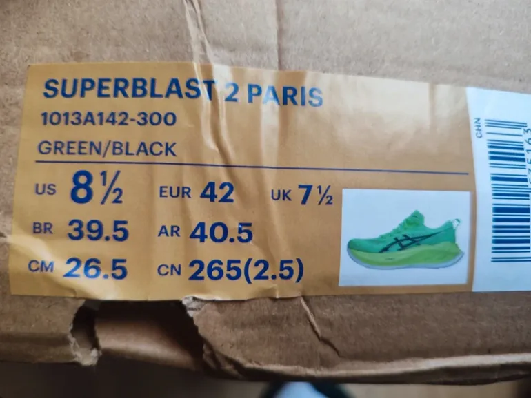 Używany Asics Superblast 2 bike — zdjęcie 4 z 4
