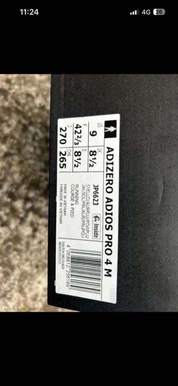 Used Adidas Adios pro 4 bike — image 5 of 5