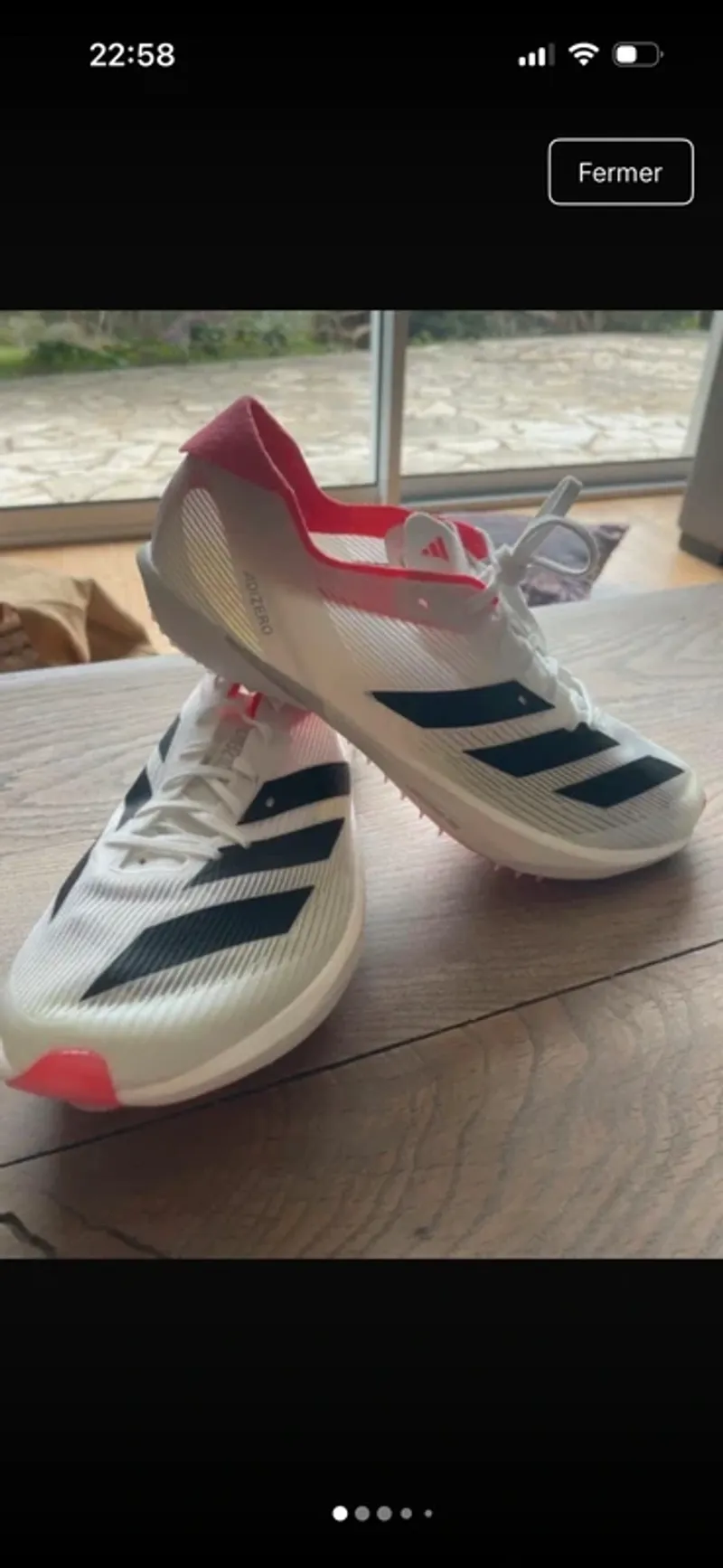 Used Adidas Adizero Ambition 2 Running Shoes