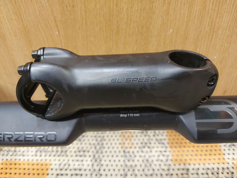 Used Zipp SL Speed Stem Cockpit