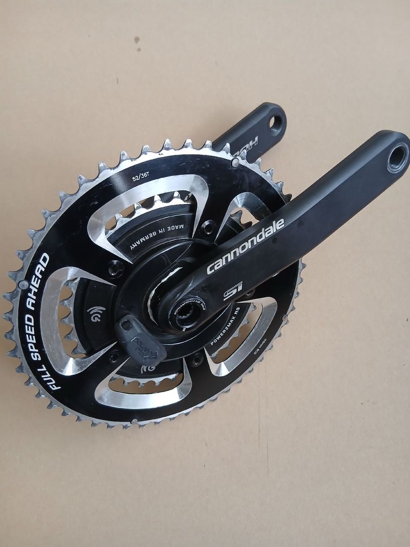Used Cannondale Power2Max NG Powermeter Drivetrain & Pedals