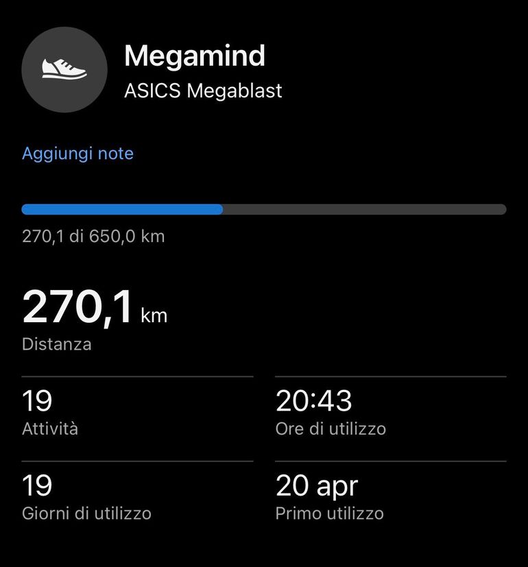 Brugt Asics Megablast 2026 bike — billede 10 af 10